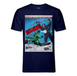 T-Shirt Homme Col Rond King Kong Versus Godzilla Vieille Affiche Française De Film Rétro Poster Cinéma Vintage