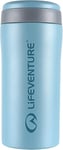 Lifeventure Thermal Mug, Leakproof & Vacuum Insulated Reusable Coffee Travel Cup, 300ml, Matt Ice Blue