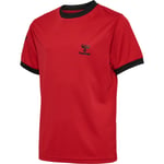 hummel Poly Trænings T-shirt Børn - Rød - str. 128