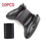 10PCS Black Plastic AA Battery Back Cover Shell For Xbox 360 Wireless Controller