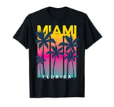 Cool Miami Florida Graphic Design Tees, I Love Miami, Miami T-Shirt