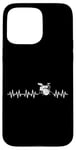 Coque pour iPhone 15 Pro Max Drums Heartbeat Musicien Groupes de musique Vintage Batterie Batteur