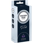 Mister Size Passion & Love Condoms Pure Feel 69 mm - Size 3XL 10 Stk. (£0.76 / 1 pcs.)