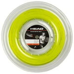 HEAD Corde de Tennis synthétique avec Bobine de 200 m, Calibre 16, Jaune