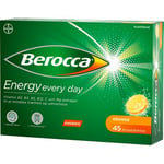 Berocca Energy Orange Brustabletter, 45 st