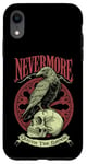 Coque pour iPhone XR Nevermore Quoth The Raven Gothic Edgar Allan Poe