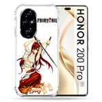 Cokitec Coque Renforcée pour Honor 200 Pro 5G Manga Fairy Tail Erza