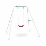 Klarfit - Miri Balançoire enfant de jardin, armature, cordes et assisebleue