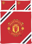 Manchester United Core Double Duvet Cover Reversible Bedding Set