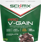 SCI MX V Gain Vegan Protein Powder Shake 2.2kg Plant Based Protein Chocolate