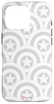 Coque pour iPhone 16 Pro Marvel Captain America: Brave New World Ghost Shield Pattern