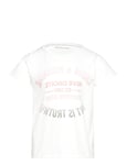 Short Sleeves Tee-Shirt White Zadig & Voltaire Kids