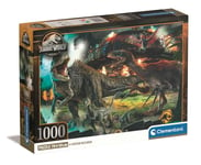 CLEMENTONI palapeli 1000 Compact Jurassic World 39856