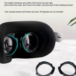 Vr Magnetic Eyeglasses Frame Scratch Resistance Protective Vr Headset Len Set