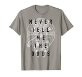 Star Wars Millennium Falcon Never Tell Me The Odds T-Shirt T-Shirt