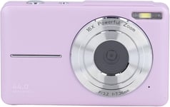 Appareil Photo Numérique,Fhd 1080P 44Mp Autofocus Vlogging Camera Avec Zoom Numérique 16X Et Écran Ips 2,5 Pouces,Appareil Photo Compact Anti-Secousse Pour La Photographie