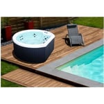 Spa rigide Netspa Halfmoon Wave - 4 personnes