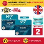 2 x No7 Protect & Perfect Intense ADVANCED Night Cream Tub 50ml   ✅