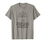 Do Not Dwell in the Past Buddha Quote Quotes T-Shirt