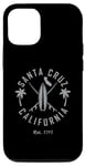 Coque pour iPhone 15 Pro Santa Cruz Retro Vintage Surf & Skateboard Design Graphique