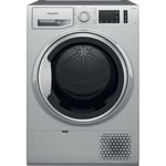 Hotpoint NTM1192SSKUK 9kg Heat Pump Tumble Dryer Silver