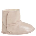 En Fant booties til baby m/glitter, rose dust