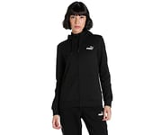 PUMA Sweat à Capuche à Fermeture zippée intégrale Essentials Femme S Black