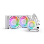 EK-Nucleus CR240 Lux D-RGB All-in-One CPU Liquid Cooler - White