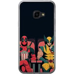 Samsung Galaxy Xcover 4 Genomskinligt Skal Deadpool & Wolverin