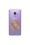 La Coque Francaise et étui téléphone mobile samsung galaxy s9 360 intégrale transparente mandala or tendance la coque francaise.