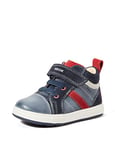 Geox Bébé Garçon B Biglia Boy A Premiers Pas, Navy/Dk Red, 21 EU