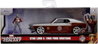 Jada Toys Marvel Fastback 1969 Ford Mustang 1:32 Rouge