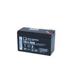 Q-Batteries 12LH-36W 12V 9Ah high current AGM UPS batteri