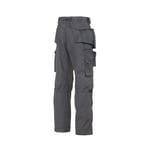 Snickers 32235804248 Pantalon pour poseur de sols Taille 248 Acier Gris/Noir