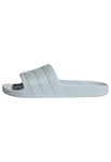 adidas Femme Adilette Aqua Slides, Halo Blue / Halo Blue / Halo Blue, 42