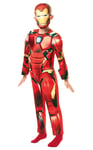 Iron Man Infinity War Deluxe Boys Fancy Dress Superhero Avengers Childs Costume