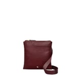 RADLEY London Pockets Soft 2.0 Medium Ziptop Crossbody for Women, in Merlot Grained Leather