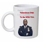 Brooklyn Nine-Nine Valentines Day Gift Present Funny Ceramic Mug Captain Holt