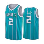 Ny säsong Charlotte Hornets Ramello Ball Jersey sporttröja S