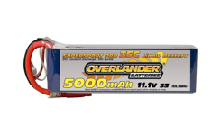 5000mAh 3S 11.1V 35C LiPo Battery with EC5 Connector - Overlander (2577)