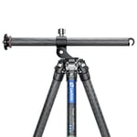 Leofoto - Ranger - Carbon Tripod with Tiltable Center Colum - Legs adjustable in 3 Angles - Ideal for Macro Photography - LS-284 CVL Explorer