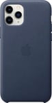 Apple iPhone 11 Pro Max Leather Case Midnight Blue [special]