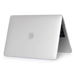 Macbook Pro 16 (2019-) Komfortabel Matt Fodral - Transparent Transparent