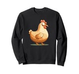 Pretty Chicken Costume for Chicken Breast Lovers Sweatshirt