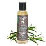 Bath Body & Massage Oil Peppermint Rosemary 4 oz By Soothing Touch