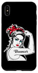 iPhone XS Max Female Bouncer Rosie The Riveter Pin Up Girl Bouncer Case