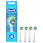 Oral-B Braun Precision Clean Replacement Electric Toothbrush Heads - Pack of 4