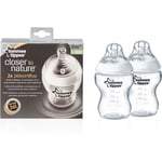 Tommee Tippee Closer To Nature 260 ml Nappflaskor, 2 st