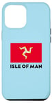 Coque pour iPhone 12 Pro Max Isle Of Man Flag