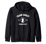 Mr Darcy Pride and Prejudice Jane Austen Team Darcy Zip Hoodie